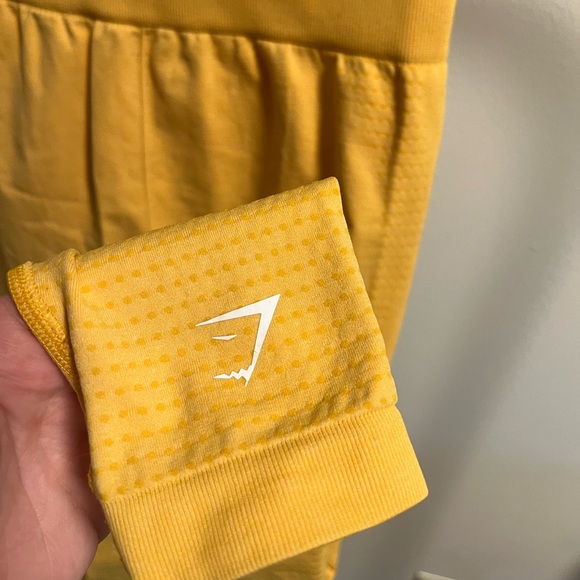 Women's Gymshark Vital Seamless 2.0 Leggings Yellow - Picture 5 of 7
